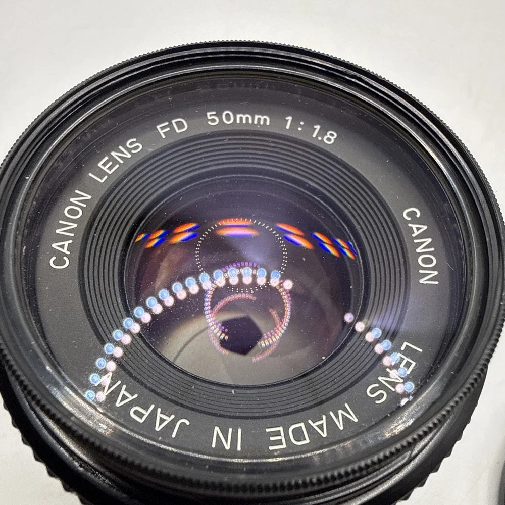 Canon 50mm f/1.8 FD Manual Focus Lens 1984 Olympic Games Edition